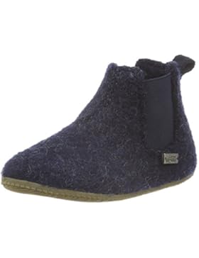 Living Kitzbühel Jungen Chelsea Boots Unifarben Hohe Hausschuhe