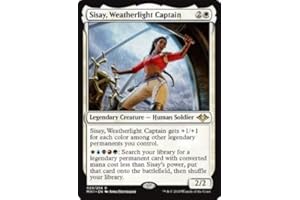MAGIC THE GATHERING Magic: the Gathering - Sisay, Weatherlight Captain - Sisay, Capitana della Cavalcavento - Modern Horizons