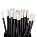SODIAL(R) 100 Pcs Disposable Lip Brush Gloss Wands Applicator Makeup Cosmetic Tool Beauty