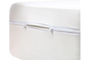 ‎FIDUCIA Castejo Washable, Wipe-Disinfectant-Suitable Mattress Cover (160 x 200 x 25 cm) Duvet Cover, Protective Cover, Incontinence, Care, Various Sizes (160 x 200 x 25)