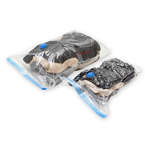 2x Vakuum Beutel XXL Taschen – Vakuumtaschen Platzsparer Aufbewahrungsbeutel Vakuumbeutel - 4