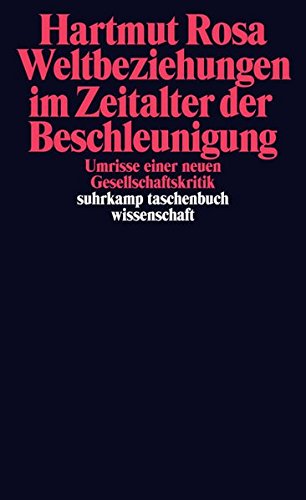 Download Weltbeziehungen im Zeitalter der Beschleunigung: Umrisse einer neuen Gesellschaftskritik (suhrkamp taschenbuch wissenschaft)