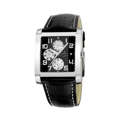 FESTINA Sport 16235/6 Unisex Quarzuhr mit Lederband FESTINA Sport 16235/6 Unisex Quarzuhr mit Lederband