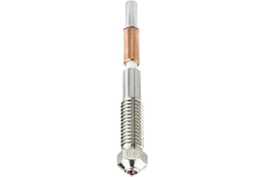 DUROZZLE Rubin-Düse 0,6mm für QIDI Plus 4 3D-Drucker, Hochharte, verschleißfeste für präzise additive Fertigung