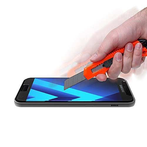 (2 Pack)Samsung Galaxy A5 (2017) Panzerglas – EUGO 9H Gehärtetem Glas Schutzfolie Displayschutzfolie Panzerglas für Samsung Galaxy A5 (2017) - 5