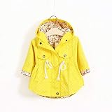 2018 Navidad Regalo Chaqueta de Punto Bebé Niña Encapuchados Abajo Chaqueta Abrigo