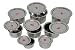 KCL Premium Cookware Set - Set of 16 - 8 Tope & 8 Lids RS.2299.00