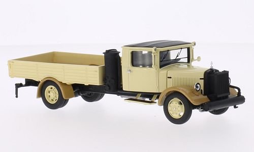 Preisvergleich Produktbild Mercedes LO 2750 Holzvergaser, beige / dunkelbeige, 1940, Modellauto, Fertigmodell, Premium ClassiXXs 1:43