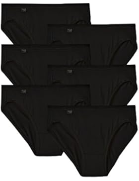 sloggi Damen Slip Feel Pure Tai 8301PR12 6er Pack