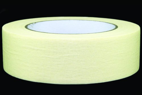 6 x STANDARD Malerkrepp Klebeband - 36 mm - 50 m - 40° - Maler Kreppband - Flachkreppband - Abdeckband - Abklebeband