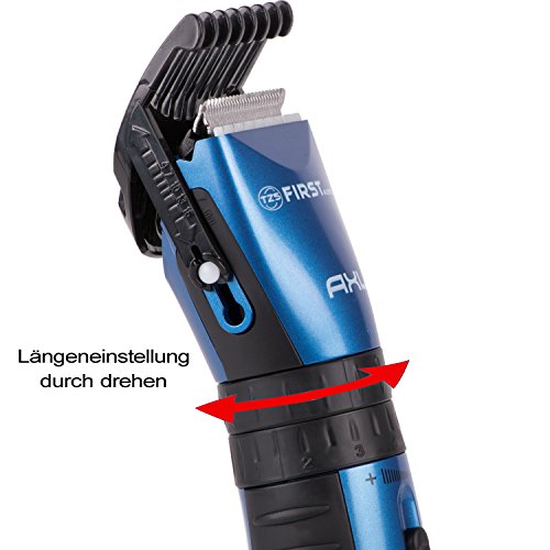 Haarschneider mit Akku und Netzbetrieb, Längeneinstellung 4 | 7 | 10 | 13 | 16 | 18 | 21 | 24 | 27 | 30mm, Ausdünnfunktion, Edelstahl Präzisions-Scherkopf, Haarschneideset, Akku-Haarschneidemaschine - 2