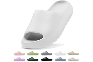 Jugsar Cloud Slides for Kids, Toddler Shower Slippers Children Bathroom Pool Sandals, Boys Girls Comfy Thick Sole Slippers, Summer Non-Slip Beach Shoes