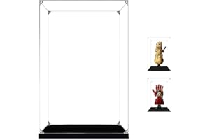 Hosdiy Acrilico Vetrina Teca per (Guanto dell’Infinito) Modello - Teca Compatibile con Lego 76191/76223 (Solo Vetrina, Senza Modello)