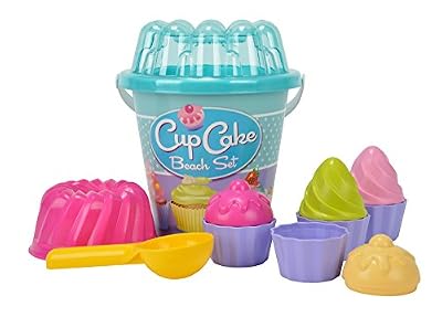 Androni Giocattoli S.r.l. 0732169 - Jeu De Plage - Cup Cakes Set - 12 Pièces - Modèle Aléatoire