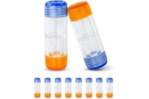 SPORTS WORLD VISION Estuche para Lentes de Contacto Rígidas | Lentes RGP Rígidas Gas Permeables | 10 Piezas
