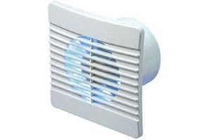 Manrose FLAT100T Extractor fan with Timer (for 4"/100mm duct)