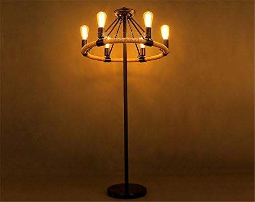 WYJD Floor Lamps ® Industrial Style Modern Home Nautical Pier Iron rope floor lamp