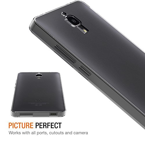 iVoler Funda Xiaomi Mi 4 Slim Fit Xiaomi Mi 4 Funda Carcasa Case Bumper con Absorci  n de Impactos y Anti-Ara  azos Espalda Case Cover para Xiaomi Mi 4 - Transparente
