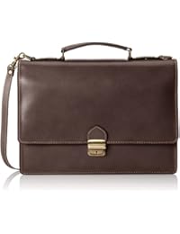 Chicca Tutto Moda Borsa da Uomo da lavoro Portadocumenti, 24 ore in 38x28x12cm in Vera Pelle