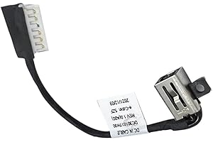 HSSDTECH Conector de alimentación Recambio para DELL Inspiron 15 3511 3515 3520 3525 3530 3535, Inspiron 5640 5645, Vostro 14 3420 3430 3435, Vostro 15 3510 3520 3530 3535 DC301017H00 DC Jack
