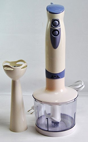 Stabmixer-Set 3 in 1 mit 450W Multi Zerkleinerer Handmixer Schneebesen Pürierstab Mixer - 5