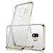 Produktbild Miagon Schutzhülle für Galaxy J4 2018,Crystal Clear Durchsichtig Überzug Plating Cover Handyhülle Tasche Kratzfeste Hülle für Samsung Galaxy J4 2018