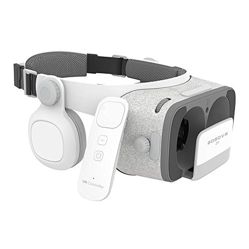 BOBOVR Z5 Occhiali Visore VR 3D 360Â° RealtÃ  Virtuale con Auricolari Daydream FOV120 IPDgiochi Vr glasess compatibili con iPhone 6S / 6 Plus / 6 / 5S / 5C / 5 Samsung Galaxy S8/S8+ S5 / S6 / Nota4 / Nota5 e altre 4.7-6.2 Cellulari