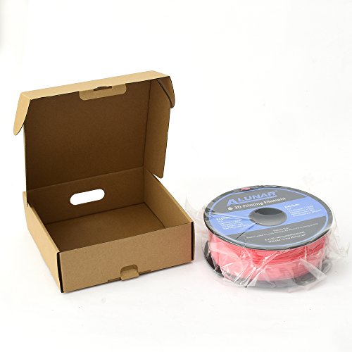 ALUNAR 1.75mm PLA Filament für 3D Drucker und Stifte – 1 kg Spule, Rosa - 4