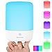 Price comparison product image Touch Control Table Lamp with Power Bank , Homecube Touch Lamp Smart Night Light Bedside Lamp Reading Lamp Color Changing RGB and Warm White with Hook