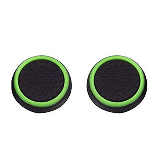 Preisvergleich Produktbild TAOtTAO 1 Paar Rockerkappe Leuchtende Silikon-Gel-Daumen-Griffkappen für Nintendo Switch Controller (B)