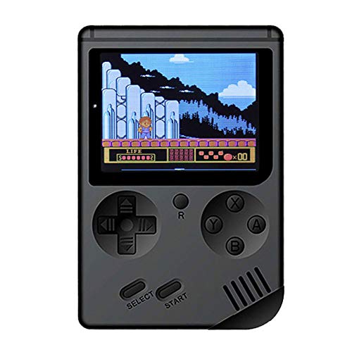 Preisvergleich Produktbild LVOERTUIG Retro-Videospiel-Spielekonsole, Mini-Handheld, eingebaut, 400 klassische Spiele, Geschenk, Entertainment-System, Geburtstagsgeschenk für Kinder