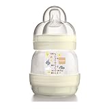 MAM Anti-Colic Self-Sterilising Bottle 130 ml - White