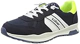 Zungenlasche s.Oliver Jungen 5-5-43109-22 892 Sneaker, Navy/Neon Yell, 38 EU