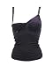 Seamless Nursing Control Cami-Tank, Maternity Camisole in Black or White, CARRIWELL
