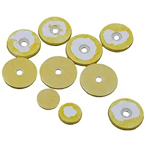 Generic Flute Pads 16pcs Yellow