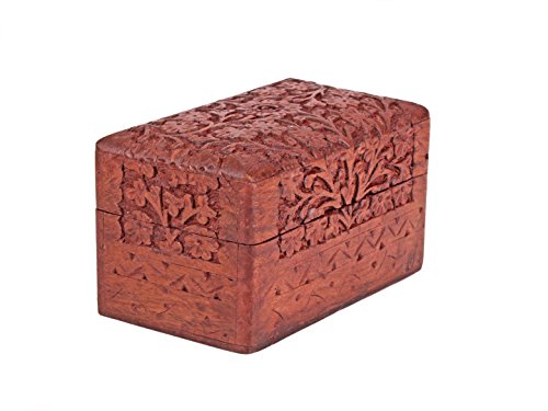 Preisvergleich Produktbild Bignay Wooden Handmade Visitenkarte Visitenkartenetui 2 Case Kartenetui für Karten