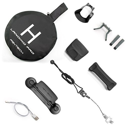 Preisvergleich Produktbild FOKOM PGYTECH Zubehör Set: Landing Pad + Control Stick Protector + Gegenlichtblende + Propellerhalter + USB für iPhone für DJI Mavic Pro