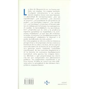 La republica de Maquiavelo/ The Republic of Maquiavelo