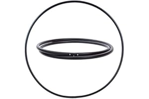 Hoopomania Pieza Bruta para Hula Hoop, PE 25 mm, Blanco/Negro, Ø90-140cm