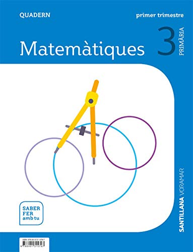 QUADERN MATEMATIQUES 3 PRIMARIA 1 TRIM SABER FER AMB TU