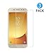 Produktbild WEOFUN [3 Stück] Kompatibel mit Panzerglas Schutzfolie Samsung Galaxy J5 2017 [0.33mm, Anti-Kratzen, Anti Fingerprint, 9H Härte]