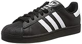 Hohe Strapazierfähigkeit adidas Originals Superstar Foundation Herren Sneakers, B27140, Schwarz (Core Black/Ftwr White/Core Black), EU 40 2/3