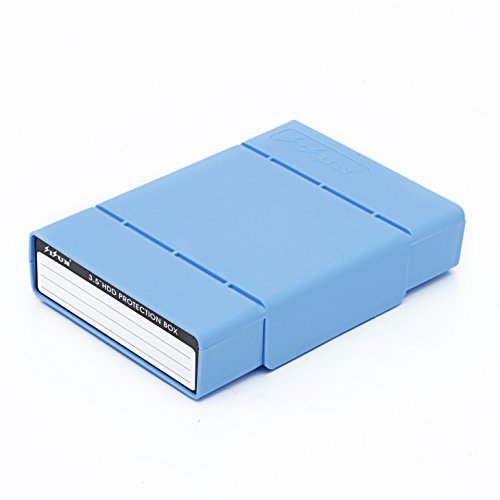 SISUN® 3.5 inch HDD Protector Case , Professional Premium Hard Drive Protection Box für 3,5 Zoll HDD Festplatten schutzhülle (fünf Farb) - 4