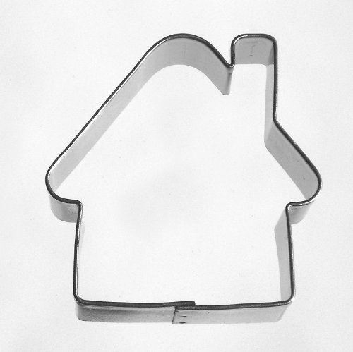 Keksausstecher Haus 5,3 cm r4 Edelstahl spülmaschinengeeignet
