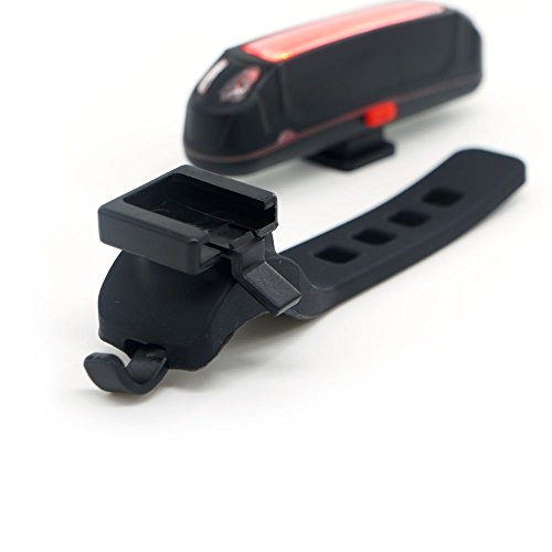 Xcellent Global USB Aufladbares Fahrrad Rücklicht hinteres Rücklicht Helm LED Licht 100 Lumen LD100R - 5