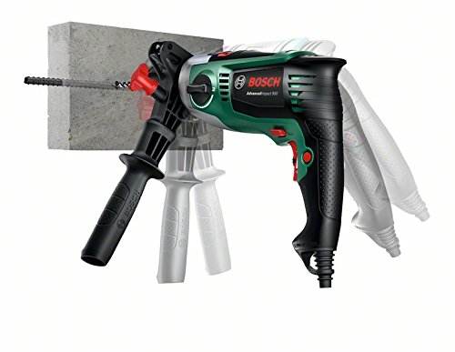 Bosch DIY Schlagbohrmaschine AdvancedImpact 900, Zusatzhandgriff, Tiefenanschlag, Koffer (900 W, max. Bohr-Ø: Holz: 40 mm, Beton: 18 mm, Stahl: 13 mm) - 3