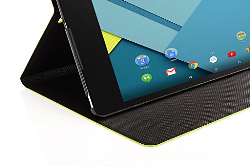 Forefront Cases® Neue Leder Hülle / Tasche / Case / Cover für HTC Google Nexus 9 (8,9 Zoll) Tablet-PC – Rundum-Geräteschutz und intelligente Auto-Sleep-Wake-Funktion mit 3-JAHRES-GARANTIE VON FOREFRONT CASES – inkl. Eingabestift - 7