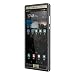 Produktbild Premium Oats Huawei P8 Max Schutzhülle mit stylischer Aluminium Vorder und Rückseite Transparente Vorderseite Anrufe schnell Annehmen Hülle Hard Cover Flip Back Case Tasche - von OKCS in Schwarz