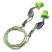 Produktbild Uvex uvex2112124 xact-fit mit, verstellbarer Kordel Ohrstöpsel, lime grün mit 2 Paar, Ersatz Ohr-Stecker (6 Stück)