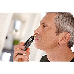 Philips Series 3000 Battery-Operated Nose, Ear & Eyebrow Trimmer - Showerproof & No Pulling Guaranteed - NT3160/10 - Image 5